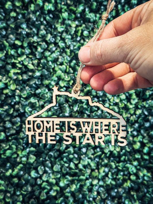 Home is there the star is ornament