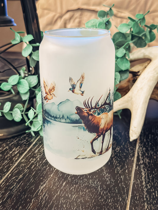 ELK + NATURE PINT GLASS